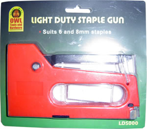 Staple Gun Light Duty  $2.50